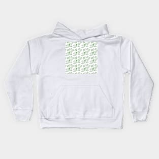 Hidden Within The Jungle Ferns Abstract Pattern (MD23SMR014b) Kids Hoodie